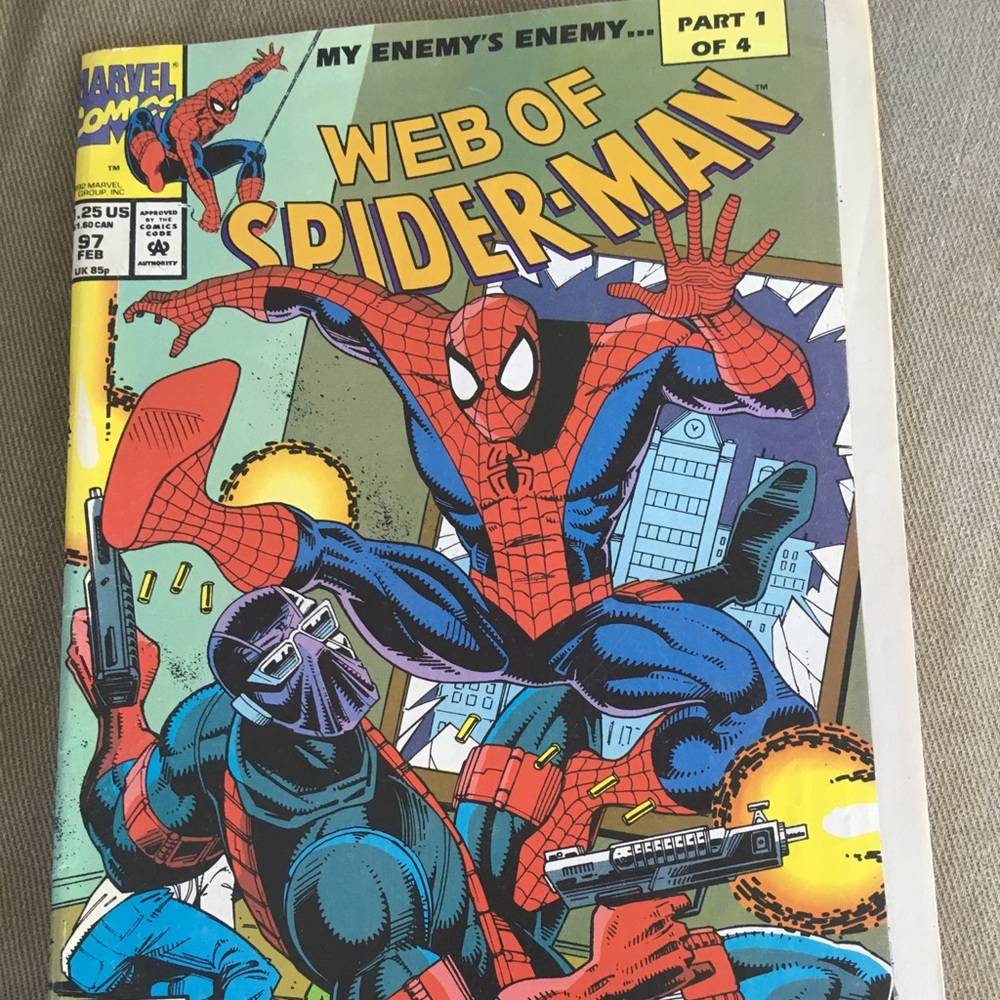 Web of spider-man #97 1993 marvel comics #97